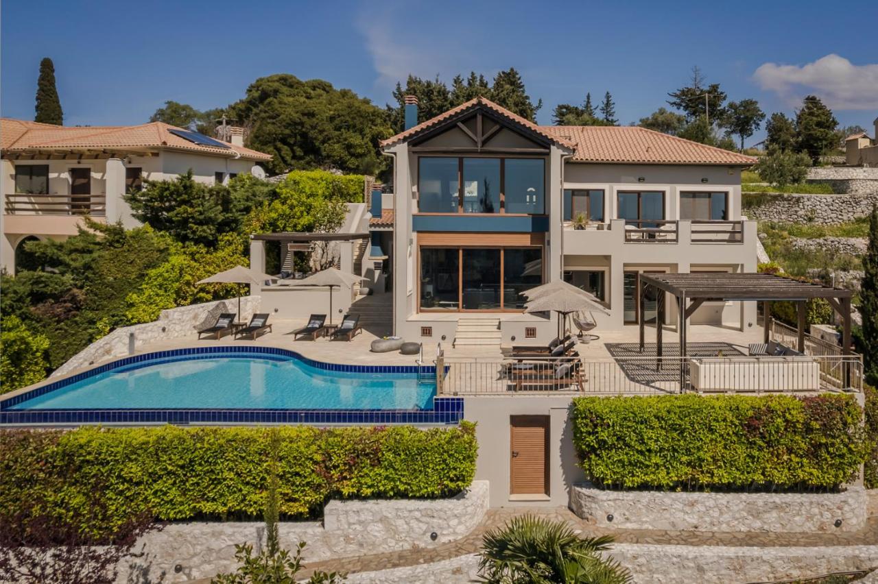 Luxury Villa Karmaniolos Fiskardo Kefalonia Extérieur photo