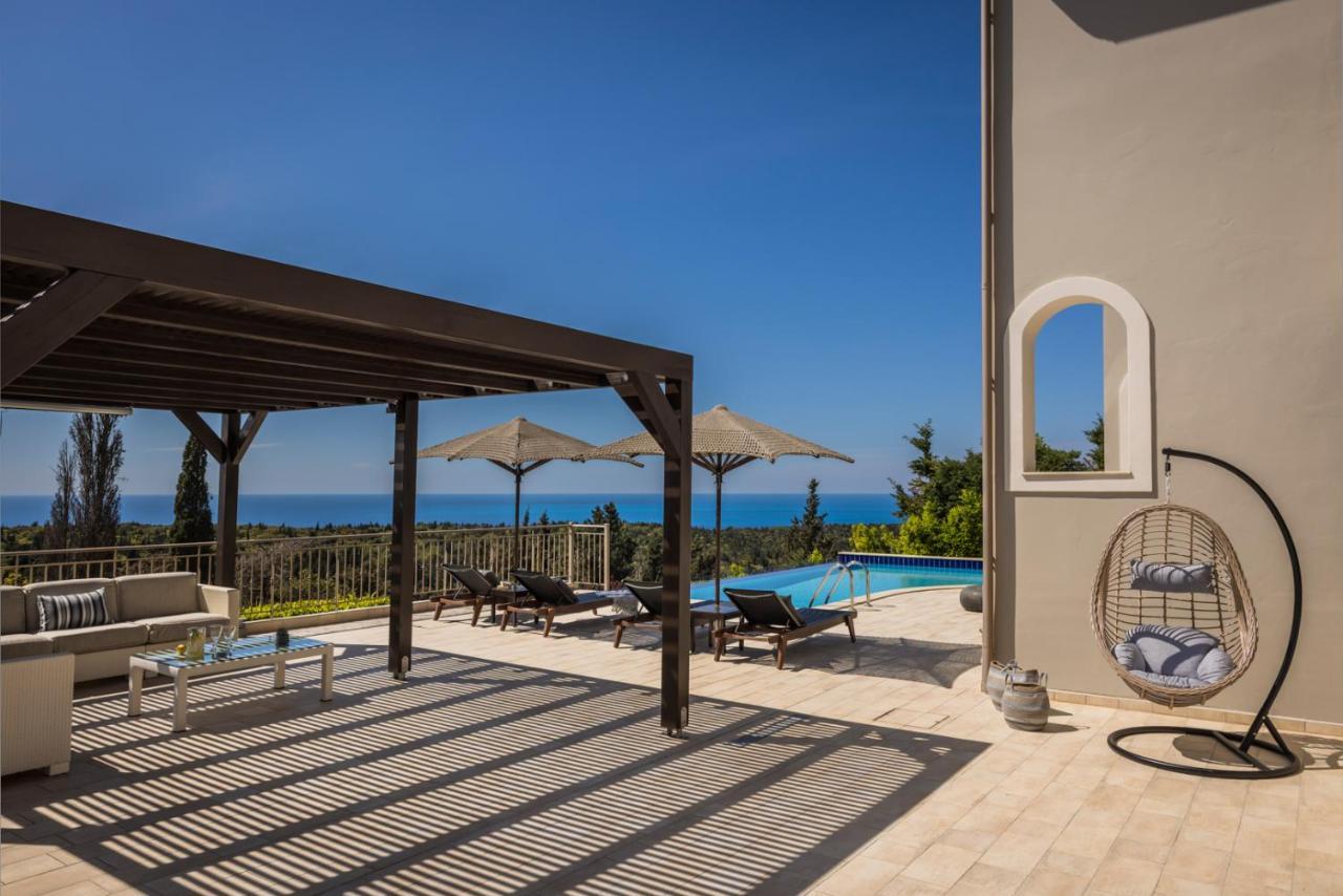 Luxury Villa Karmaniolos Fiskardo Kefalonia Extérieur photo