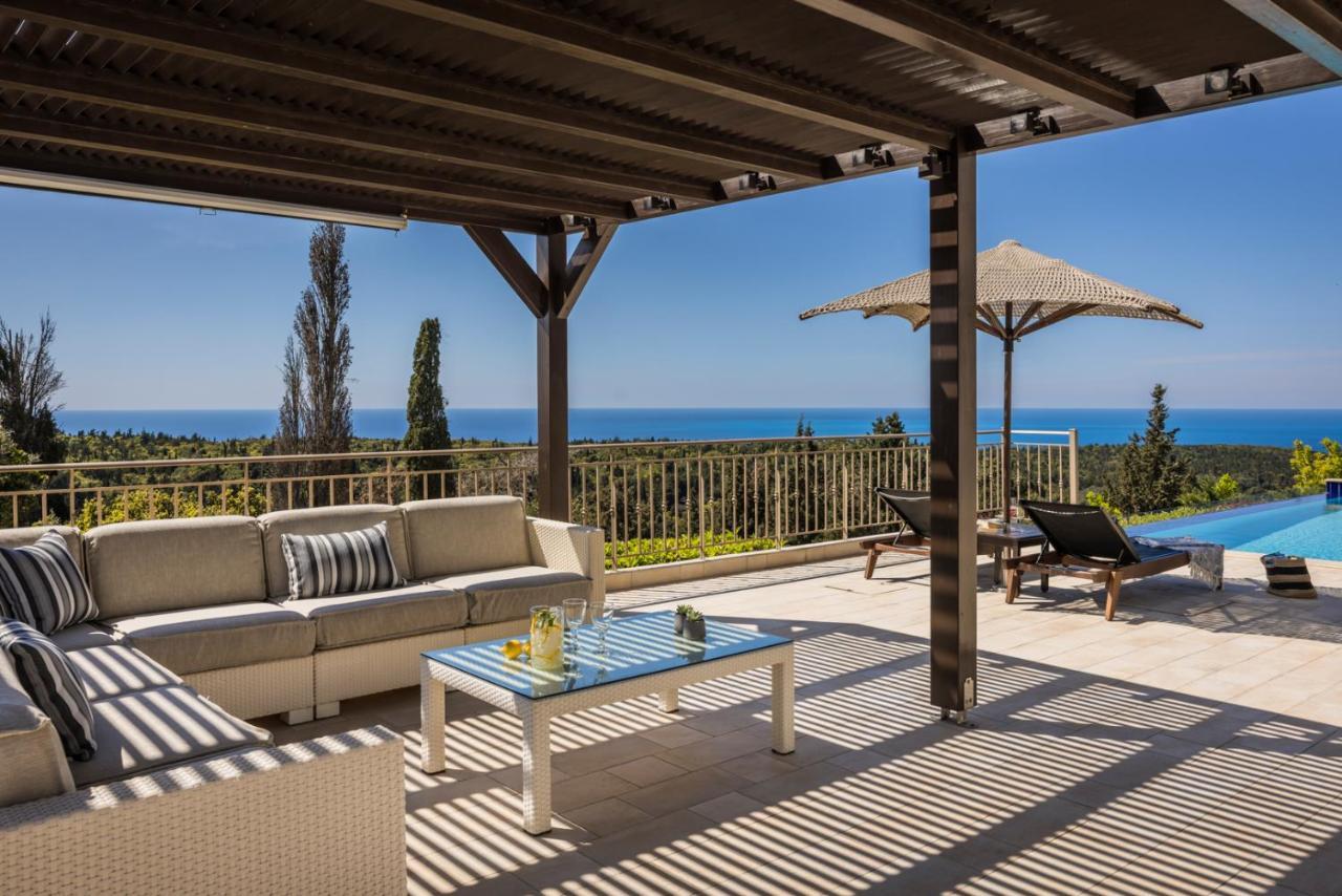 Luxury Villa Karmaniolos Fiskardo Kefalonia Extérieur photo