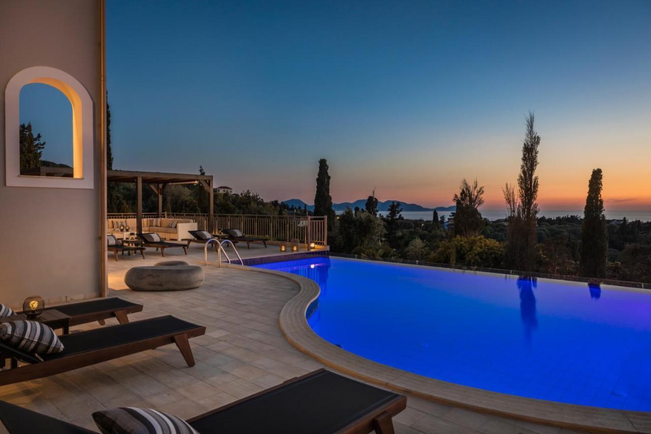 Luxury Villa Karmaniolos Fiskardo Kefalonia Extérieur photo