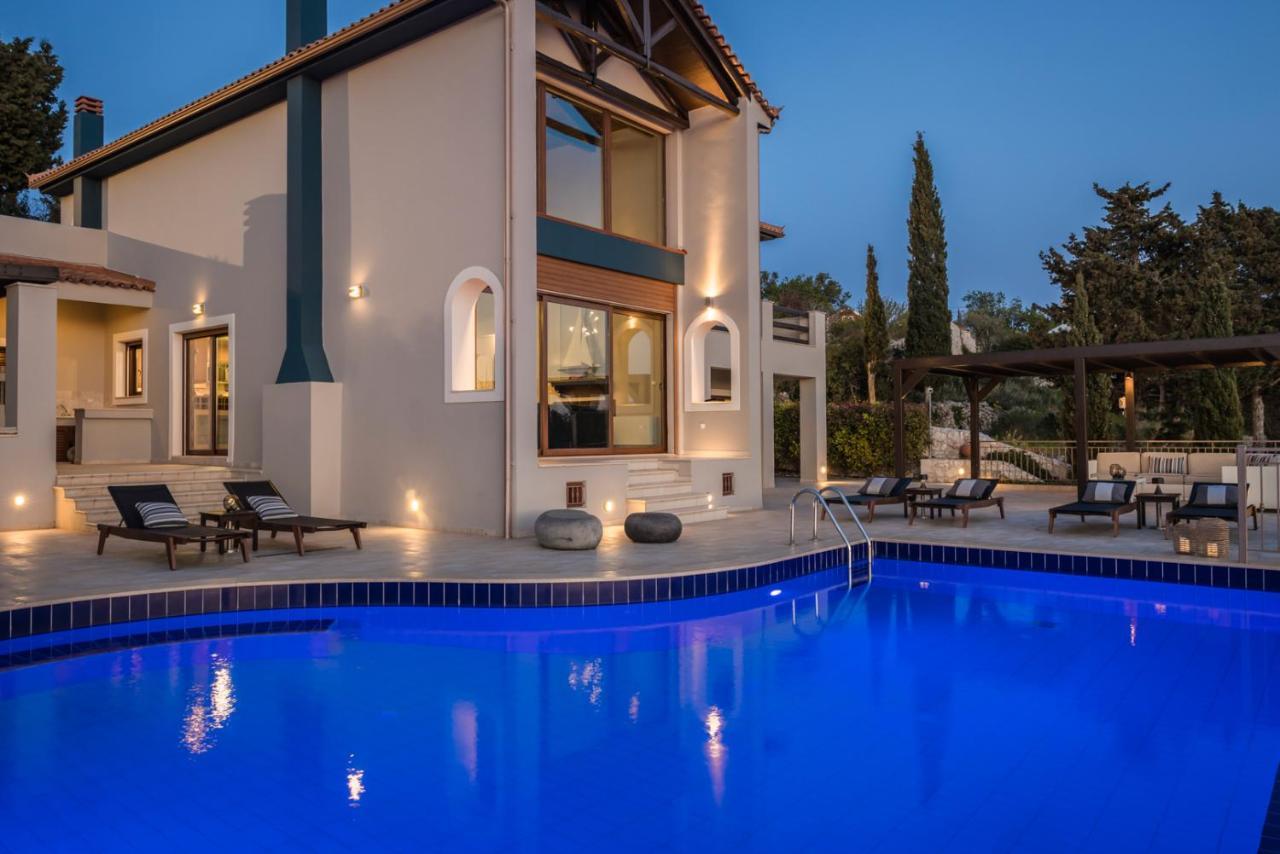 Luxury Villa Karmaniolos Fiskardo Kefalonia Extérieur photo