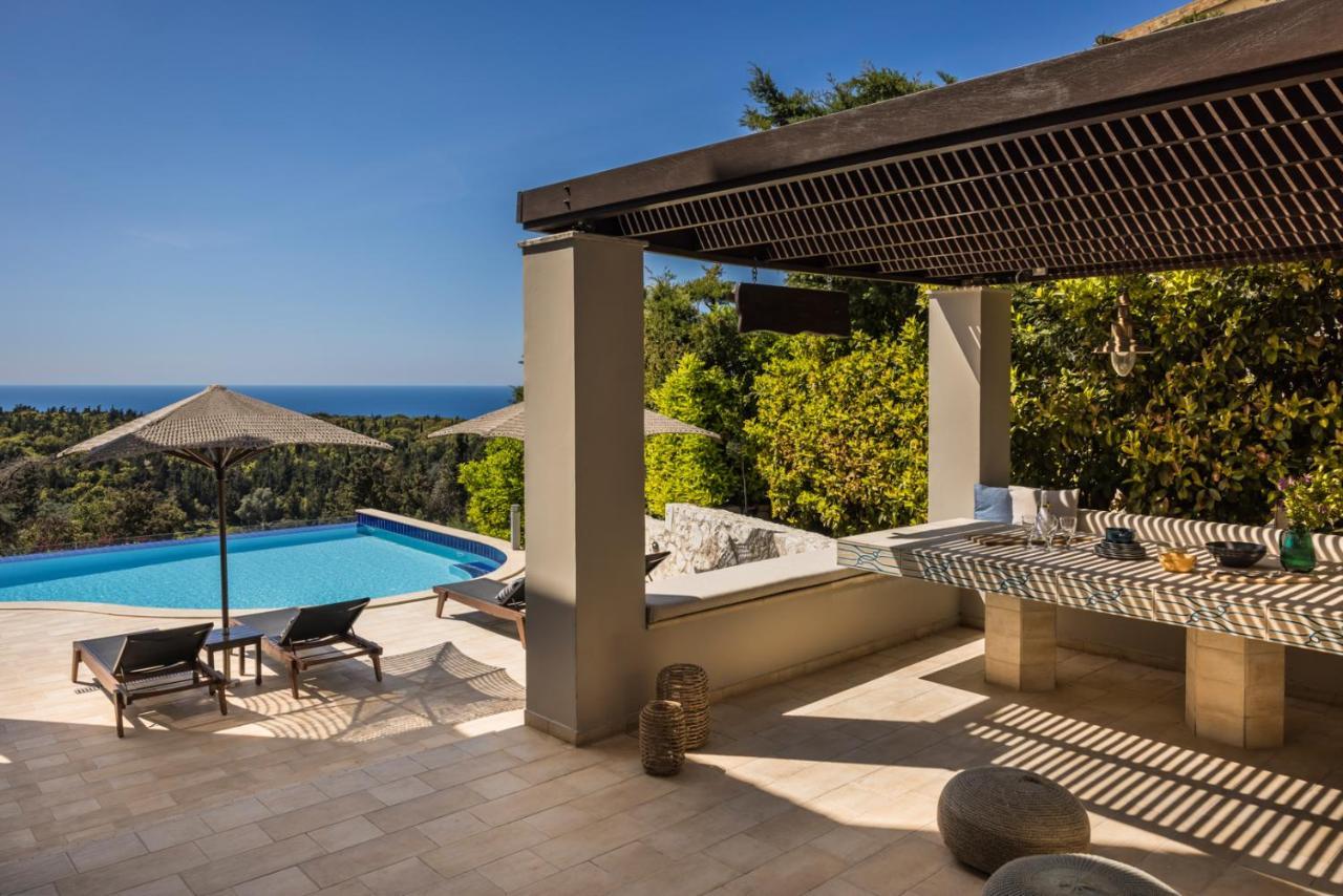 Luxury Villa Karmaniolos Fiskardo Kefalonia Extérieur photo