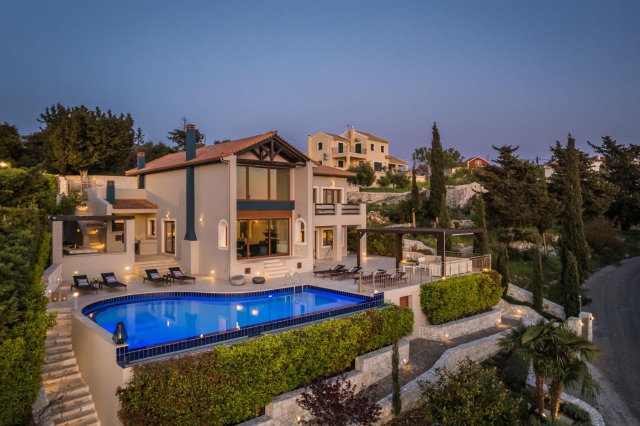 Luxury Villa Karmaniolos Fiskardo Kefalonia Extérieur photo