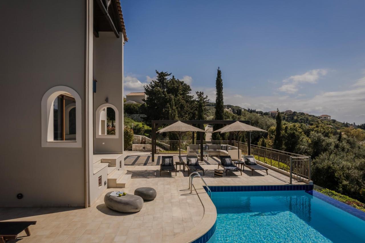 Luxury Villa Karmaniolos Fiskardo Kefalonia Extérieur photo